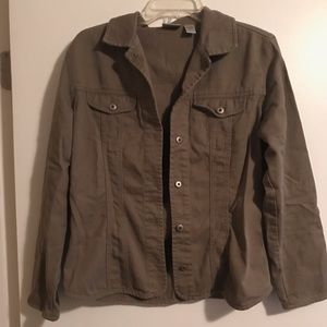 Drab / army green shirt
